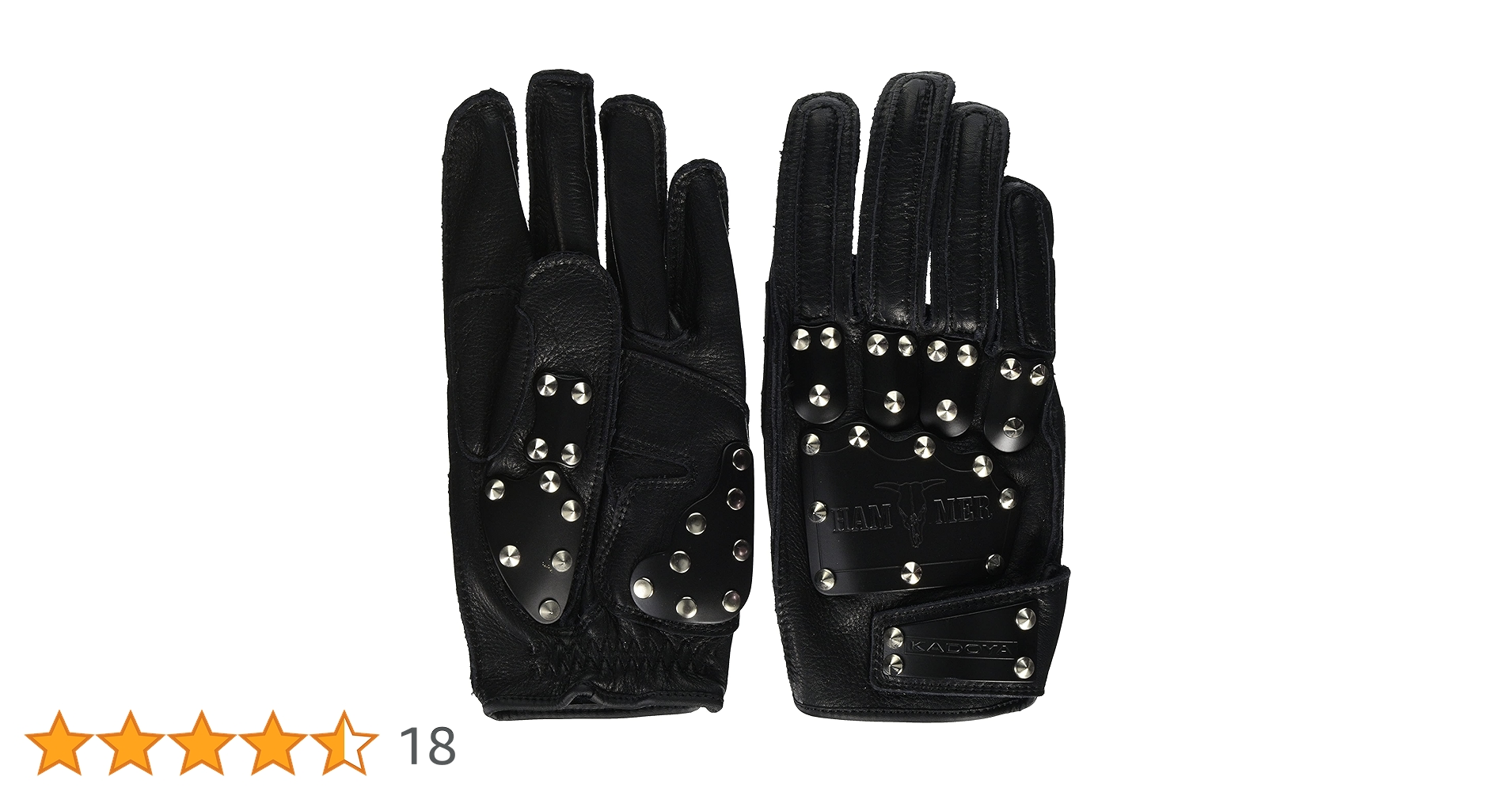 KADOYA　HAMMERグローブ　ブラック　レザー Leather gloves Hammer gloves｜Kadoya official online shop